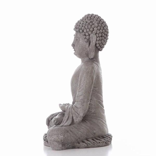 Hi-Line Gift Sitting Buddha Garden Statue alternate view