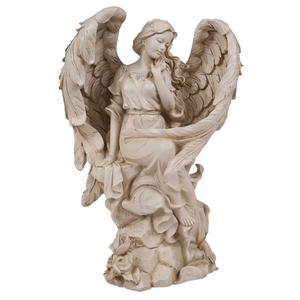 Hi-Line Gift Sitting Angel Garden Statue