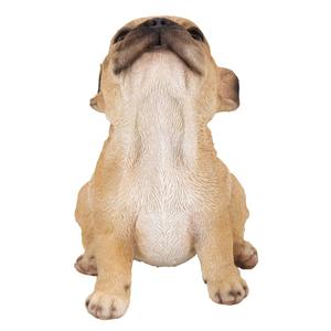 Hi-Line Gift Howling French Bulldog Puppy Garden Statue alternate view