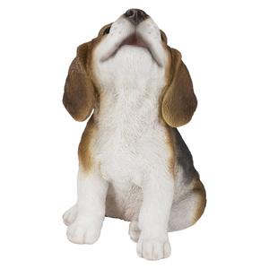 Hi-Line Gift Howling Beagle Puppy Garden Statue alternate view