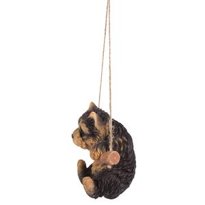 Hi-Line Gift Hanging Yorkshire Terrier Puppy Statue alternate view