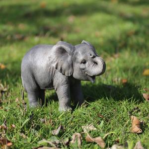 Hi-Line Gift Baby Elephant Garden Statue alternate view
