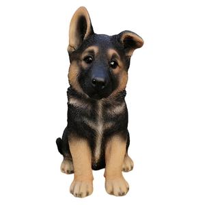 Hi-Line Gift Shepherd Pup Garden Statue