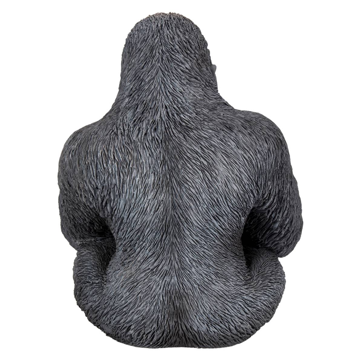 Hi-Line Gift Gorilla Sitting With Baby Garden Statue