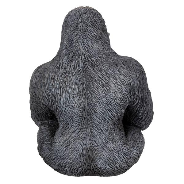 Hi-Line Gift Gorilla Sitting with Baby Garden Statue alternate view