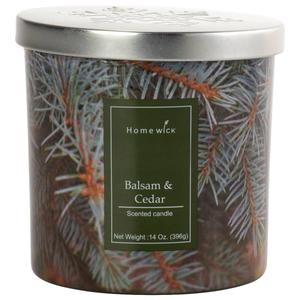 Homewick 14oz. Balsam & Cedar Jar Candle