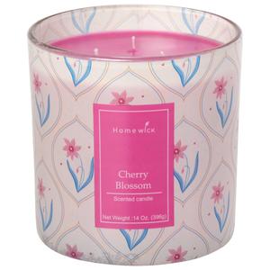 Homewick 14oz. 3 Wick Jar Candle - Cherry Blossom
