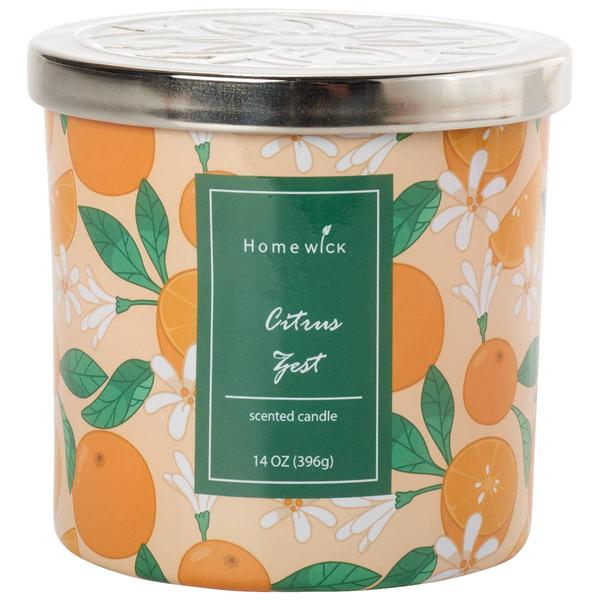 Homewick 14oz. 3-Wick Citrus Zest Tumbler Candle