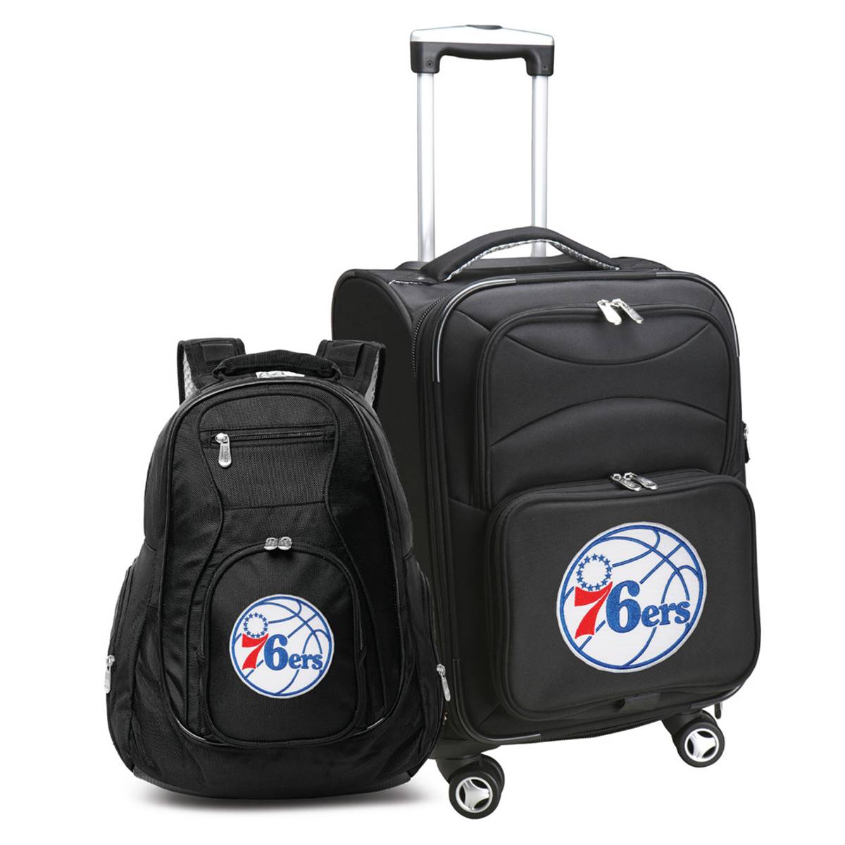 MOJO Philadelphia 76ers Carry-On Luggage & Backpack Set