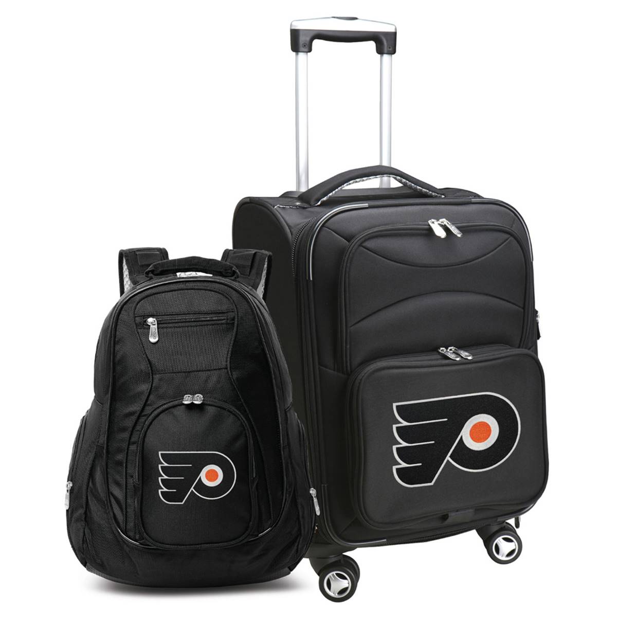 MOJO Philadelphia Flyers Carry-On Luggage & Backpack Set