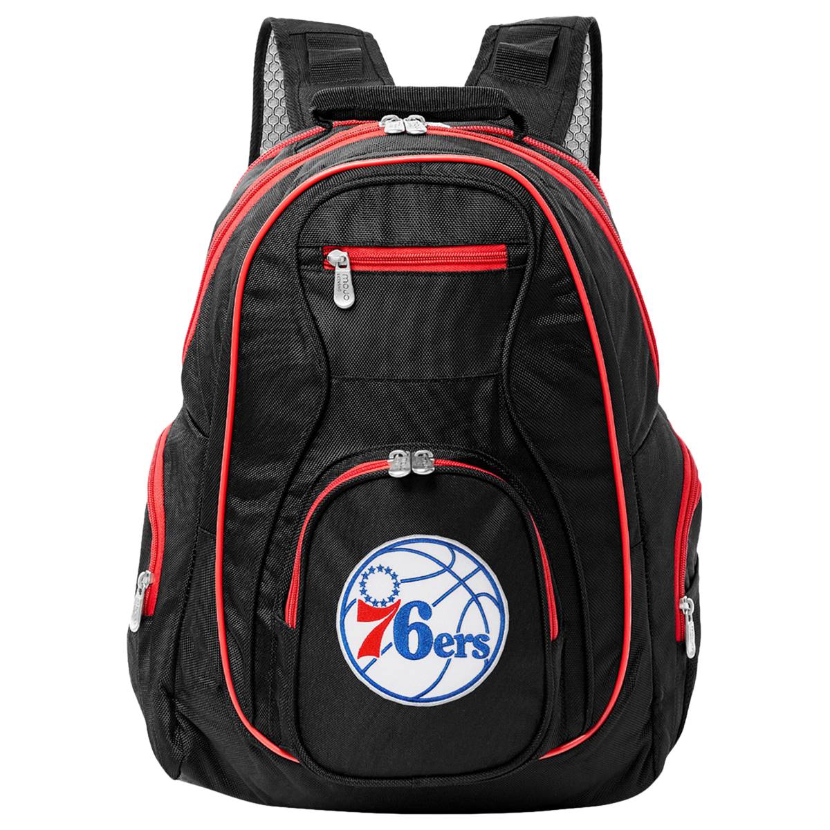 MOJO Philadelphia 76ers Black W/ Red Trim Backpack