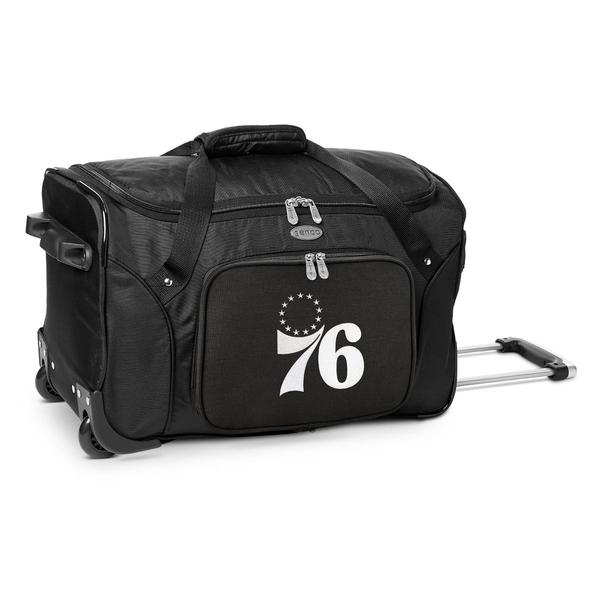 MOJO Philadelphia 76ers 22in. Wheeled Duffel Bag