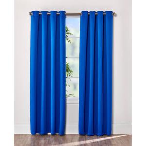 Angel Solid Woven Energy Saving Grommet Blackout Panel Curtain