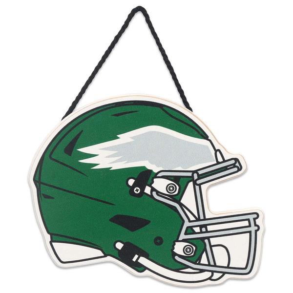 Open Road Eagles Hanging Wood Helmets