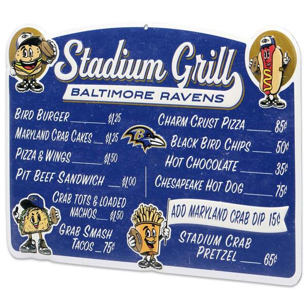 Open Road Ravens Stadium Grill Wall Decor alternate view