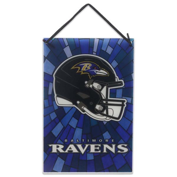 Open Road Small Hanging Acrylic Ravens Helmet