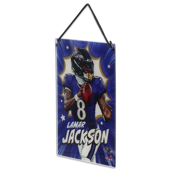 Open Road Ravens Jackson Small Hanging Acrylic Wall Decor alternate view