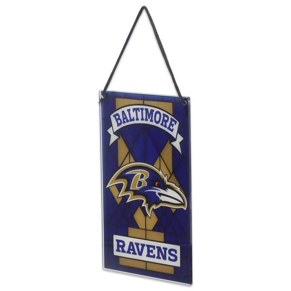 Open Road Ravens Logo Small Hanging Acrylic Wall Decor alternate view