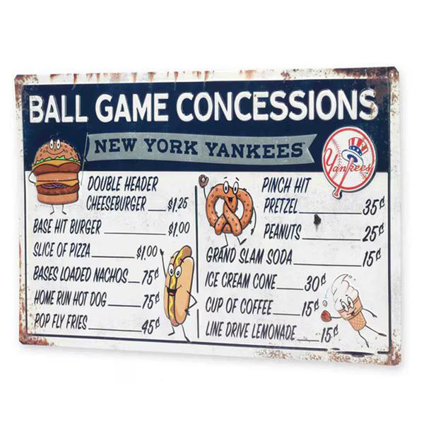 Open Road Yankees Concession Stand Sign alternate view