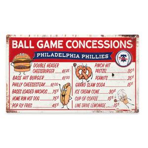 Open Road Phillies Concession Stand Sign