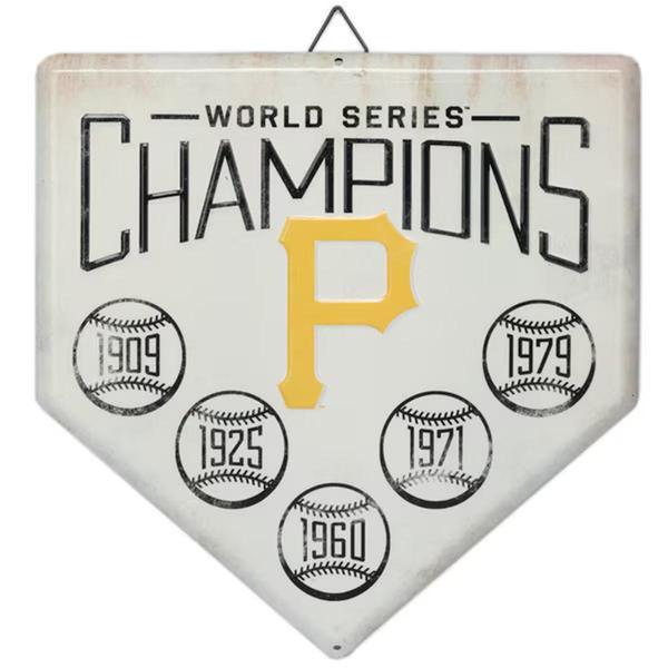 Open Road Pirates Home Base Metal Sign