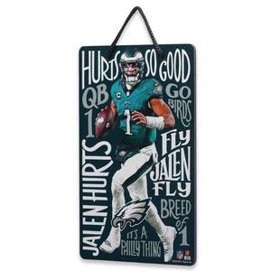 Open Road Eagles Win Words Hanging Sign alternate view