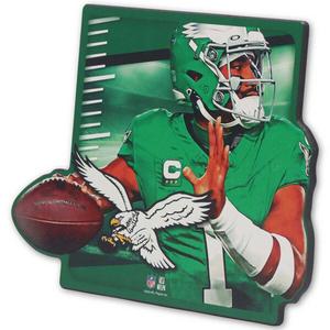 Open Road Eagles #1 Jalen Hurts Player in Motion Sign alternate view