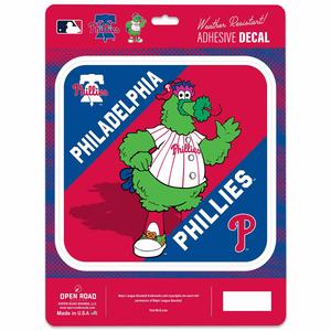 Open Road Phillies Weather-Resistant Single Decal