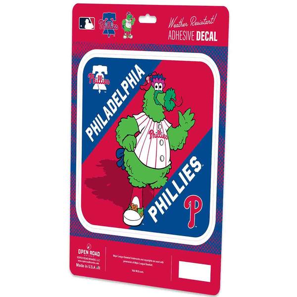 Open Road Phillies Weather-Resistant Single Decal alternate view