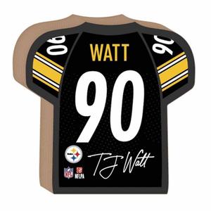 Open Road Steelers #90 TJ Watt Block Shelf Sitter