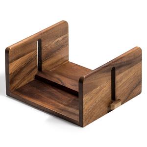 Kalmar Home Acacia Wood Napkin Holder