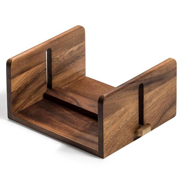 Kalmar Home Acacia Wood Napkin Holder