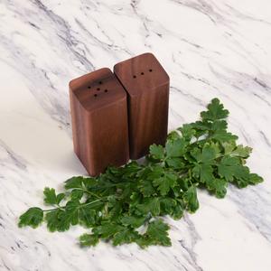 Kalmar Home Acacia Wood Salt & Pepper Shakers alternate view