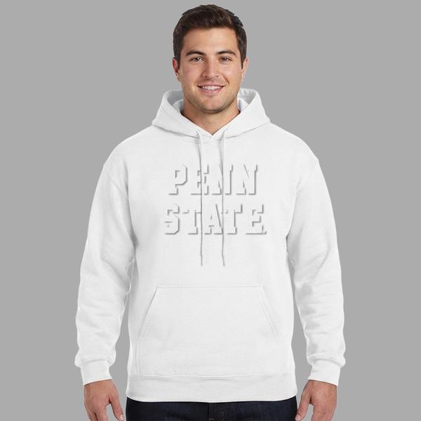 Mens E5 PSU Embossed Hoodie