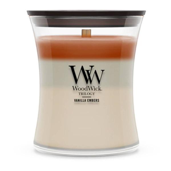 WoodWick(R) Vanilla Embers Medium Jar Candle