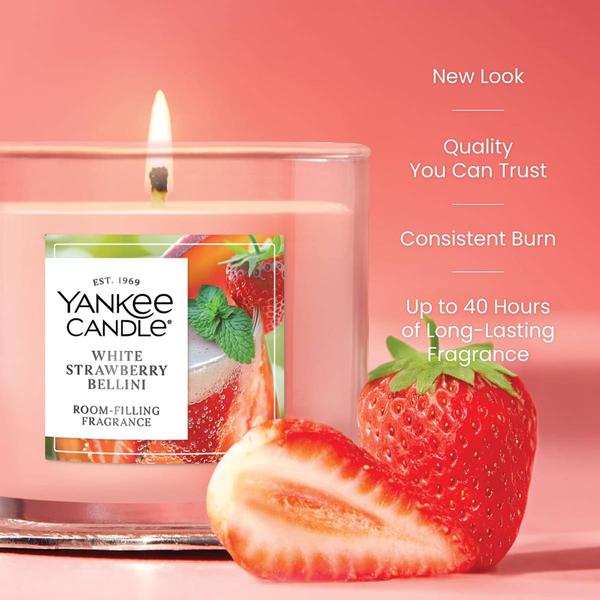 Yankee Candle(R) White Strawberry Bellini Small Tumbler Can alternate view
