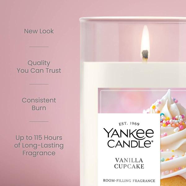 Yankee Candle(R) 14.25oz. Vanilla Cupcake Pillar Candle alternate view