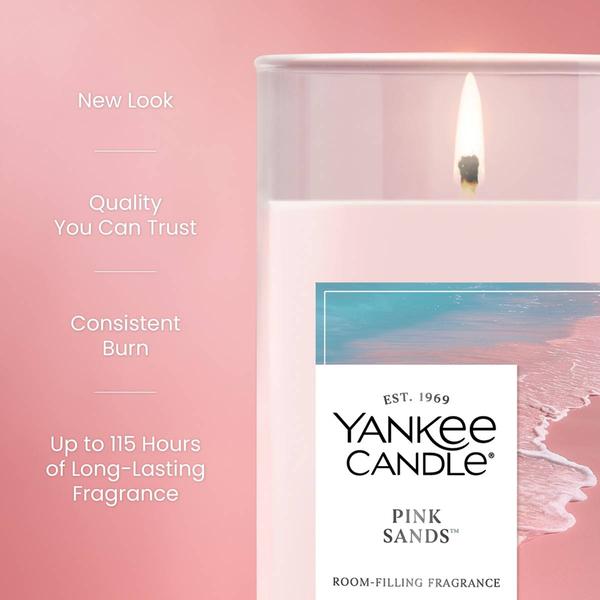 Yankee Candle(R) 14.25oz. Pink Sands Pillar Candle alternate view