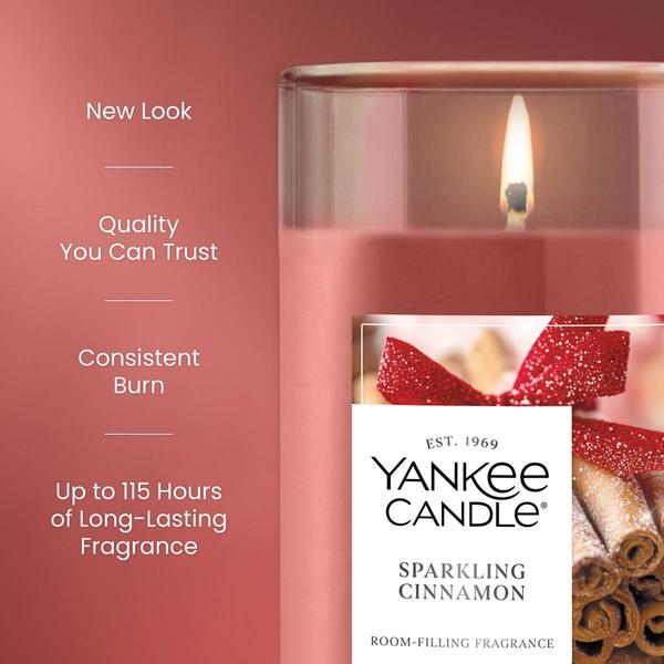 Yankee Candle(R) Sparkling Cinnamon 14.25oz. Pillar Candle alternate view