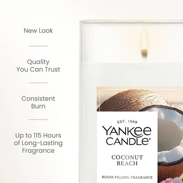 Yankee Candle(R) 14.25oz. Coconut Beach Pillar Candle alternate view