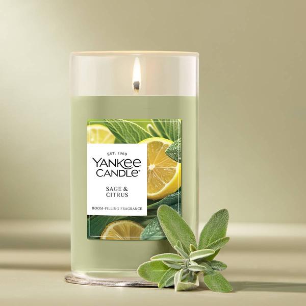Yankee Candle(R) 14.25oz. Sage & Citrus Pillar Candle