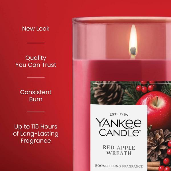Yankee Candle(R) Red Apple Wreath 14.25oz. Jar Candle alternate view