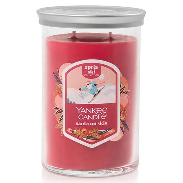 Yankee Candle(R) 2 Wick Santa on Skis Tumbler Candle alternate view