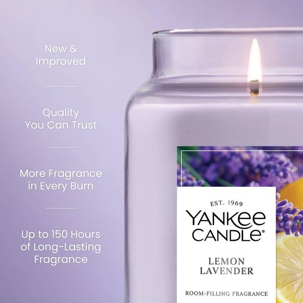 Yankee Candle(R) 22oz. Lemon Lavender Jar Candle alternate view