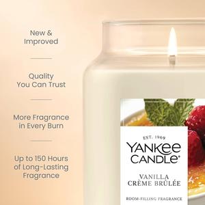Yankee Candle(R) 22oz. Vanilla Creme Brulee Jar Candle alternate view