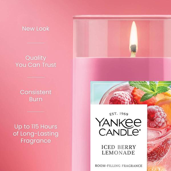Yankee Candle(R) 14.25oz. Iced Berry Lemonade Pillar Candle alternate view