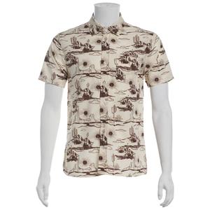 Young Mens VSTR Short Sleeve Desert Button Down Shirt alternate view