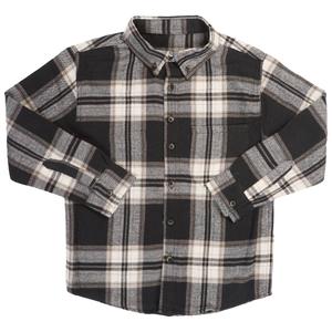 Boys (8-20) Architect(R) Flannel Shirt - Black/Sand