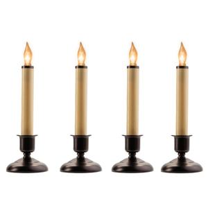 IMC Cape Cod 4pc. Electric Window Candle Set