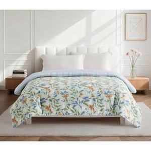 Ashley Cooper(tm) Whispering Vine Print Reversible Comforter